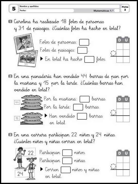 Matematikkoppgaver for 6-åringer 6