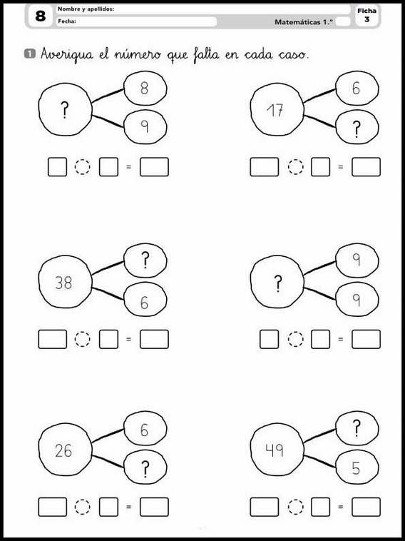 Matematikopgaver til 6-årige 9