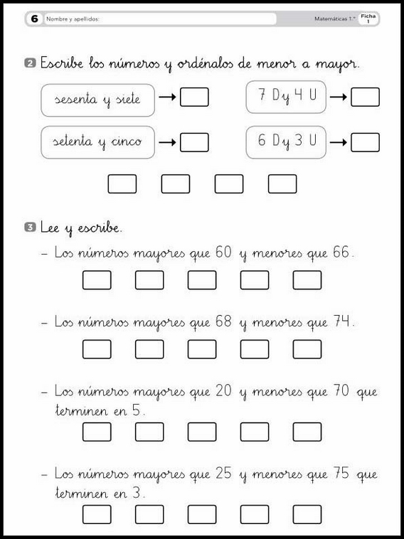 Exercícios de matemática para crianças de 6 anos 16