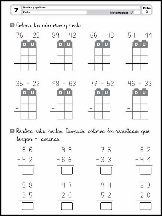 6 años 1º Educacion Primaria Refuerzo 20