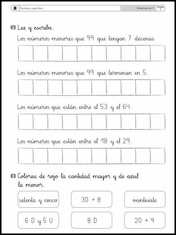 Entraînements de mathématiques pour enfants de 6 ans 22