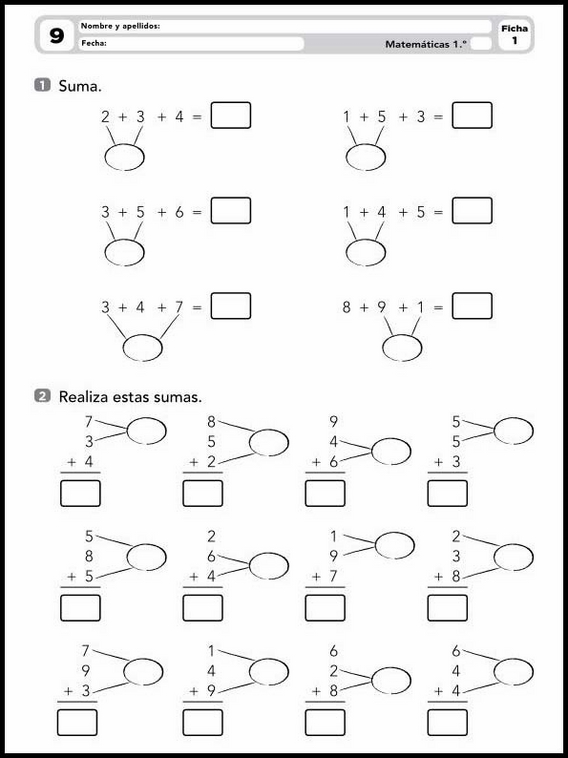 Exercícios de matemática para crianças de 6 anos 24