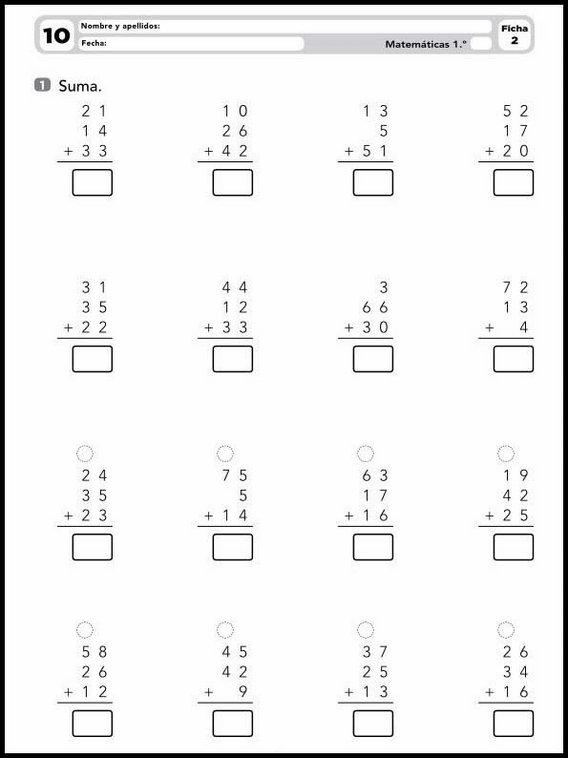 Exercícios de matemática para crianças de 6 anos 28