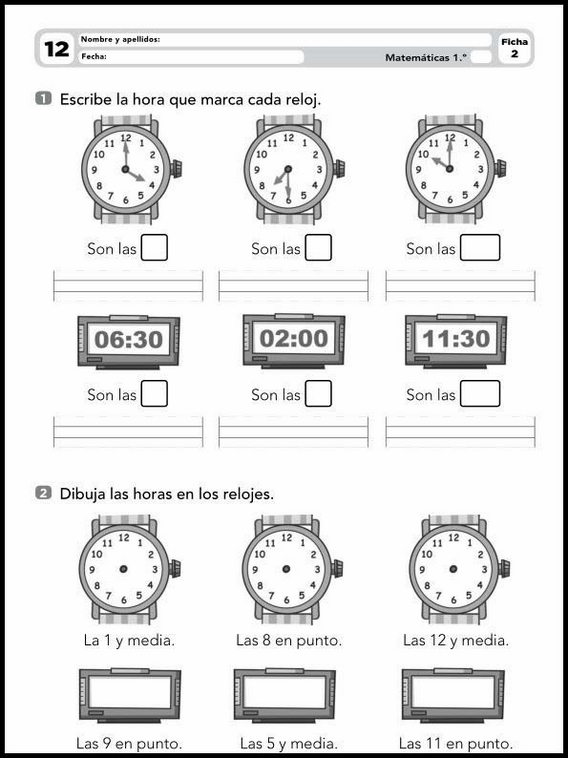 Maths Practice Worksheets for 6-Year-Olds 34