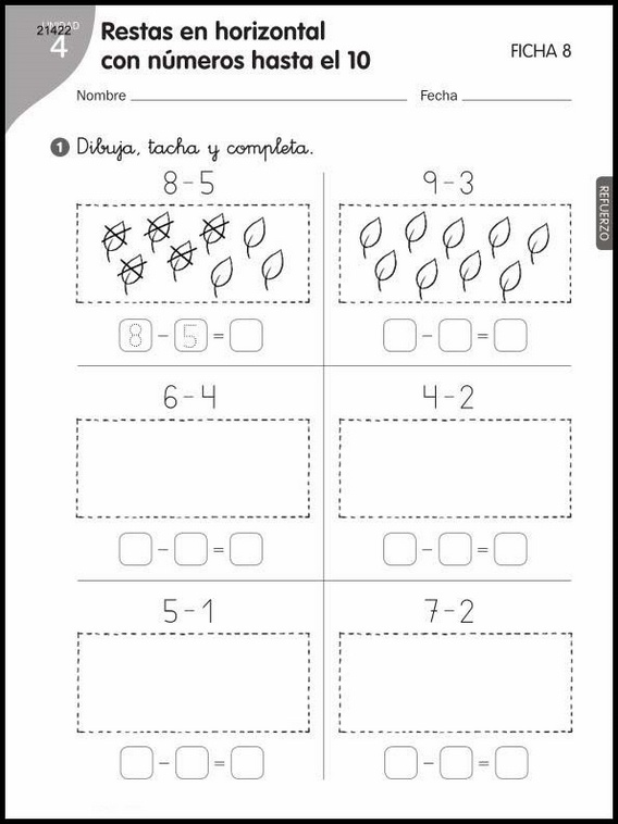 6 años 1º Educacion Primaria Refuerzo 43