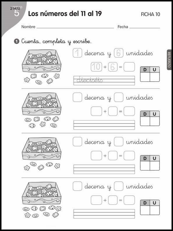 6 años 1º Educacion Primaria Refuerzo 45