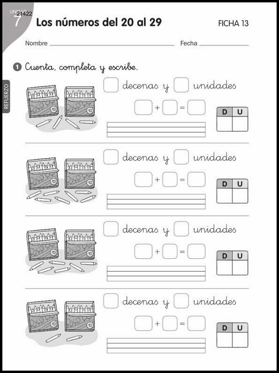 Maths Practice Worksheets for 6-Year-Olds 48