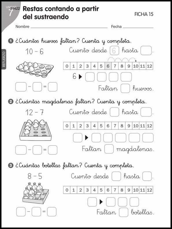 Entraînements de mathématiques pour enfants de 6 ans 50