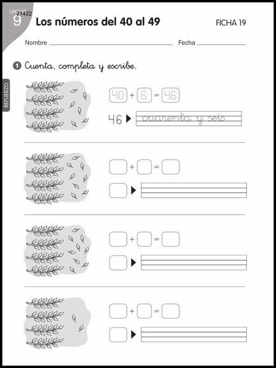 Maths Practice Worksheets for 6-Year-Olds 54
