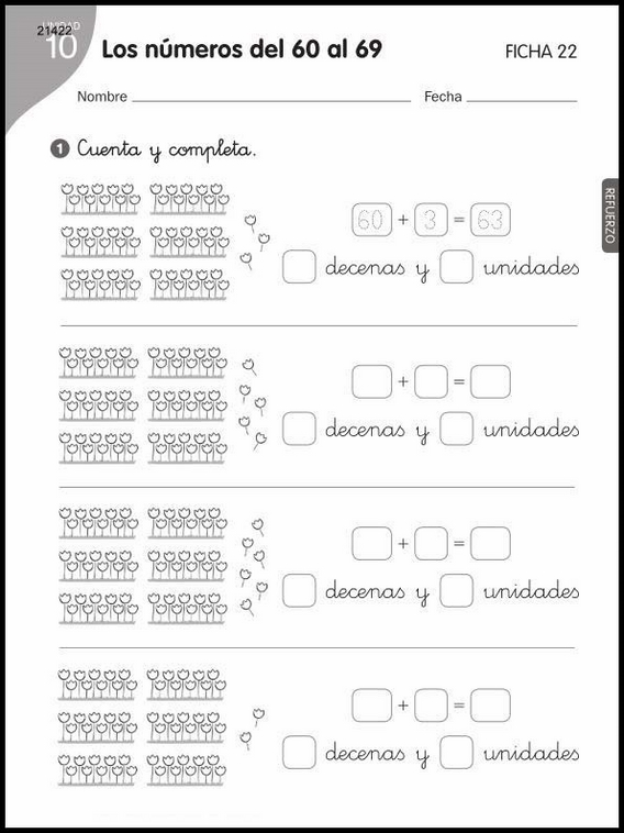 Exercícios de matemática para crianças de 6 anos 57