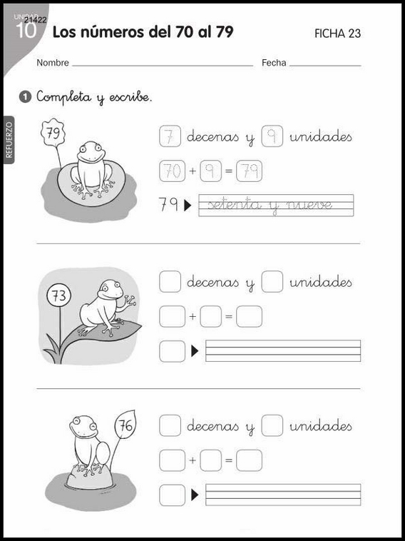 Exercícios de matemática para crianças de 6 anos 58