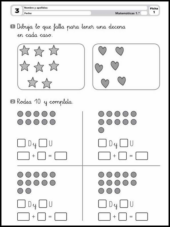 Exercícios de matemática para crianças de 6 anos 6