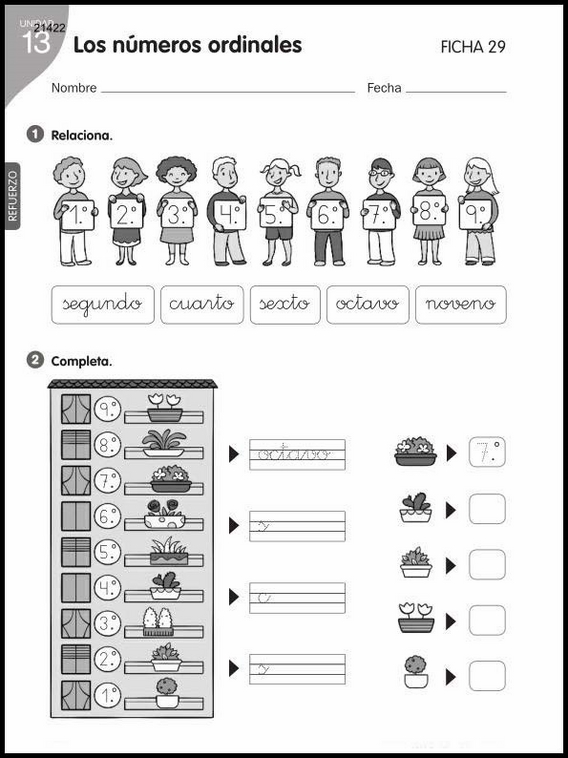 Exercícios de matemática para crianças de 6 anos 64