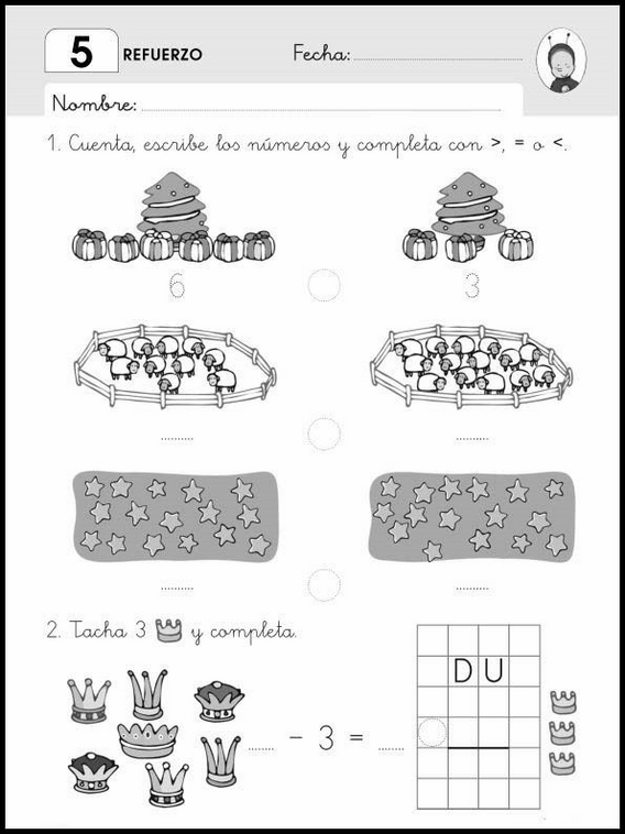 Maths Practice Worksheets for 6-Year-Olds 74