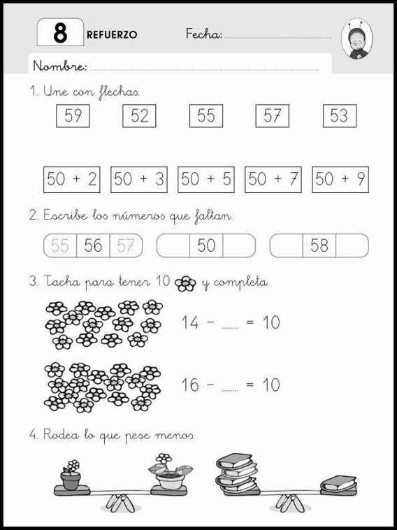 6 años 1º Educacion Primaria Refuerzo 77