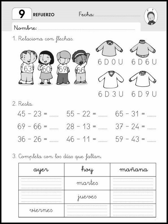 Maths Practice Worksheets for 6-Year-Olds 78