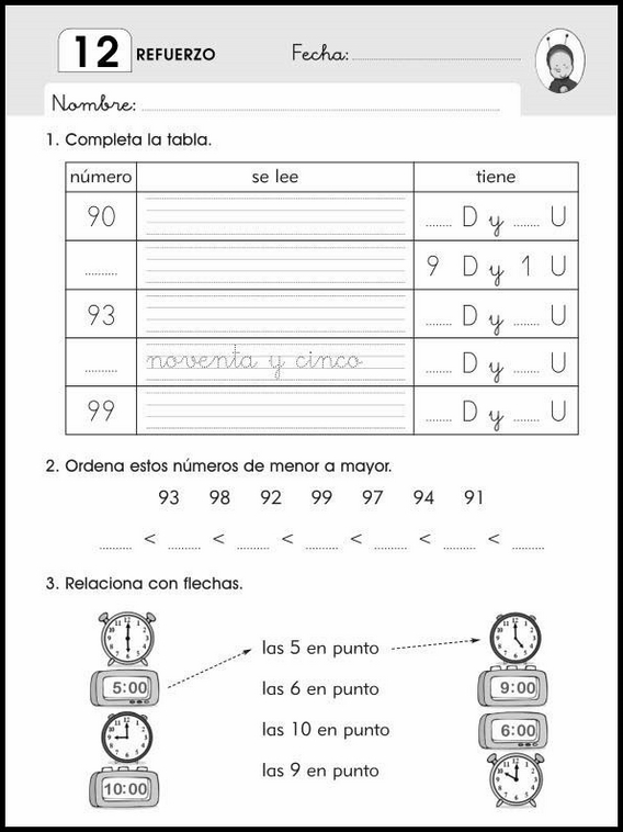 Maths Practice Worksheets for 6-Year-Olds 81