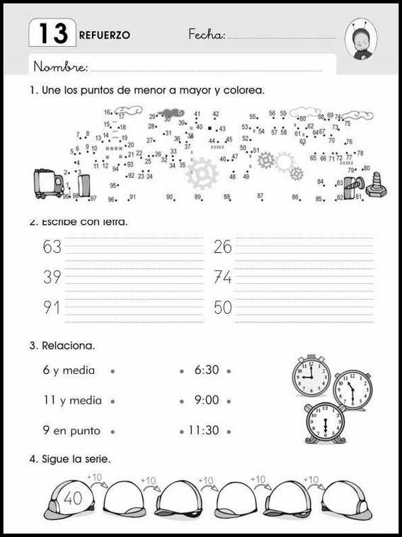 Entraînements de mathématiques pour enfants de 6 ans 82