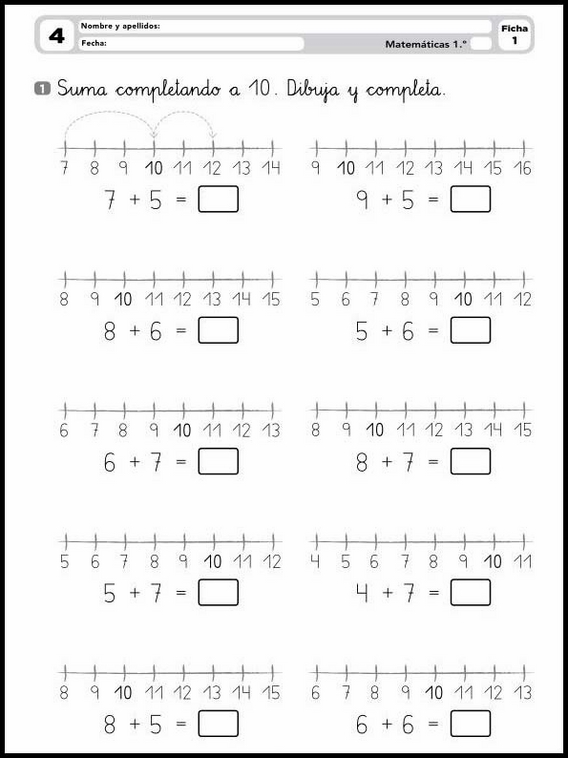 Matematikøvelser til 6-årige 9
