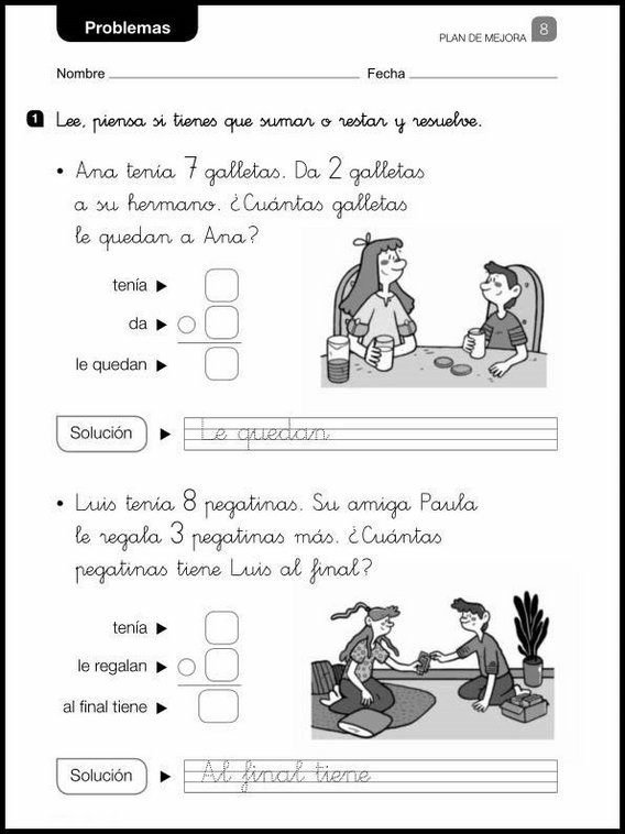 Revisões de matemática para crianças de 6 anos 19