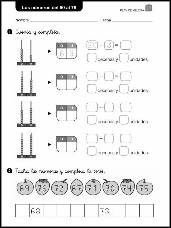 6-vuotiaiden matematiikan kertaamistehtäviä 23