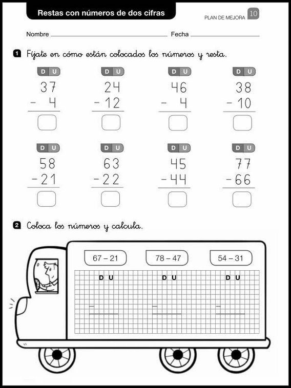 Maths Review Worksheets for 6-Year-Olds 25