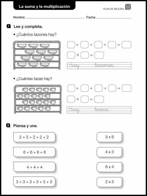 Revisões de matemática para crianças de 6 anos 29