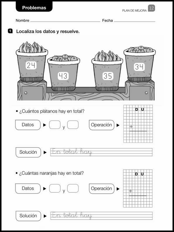 Revisões de matemática para crianças de 6 anos 31