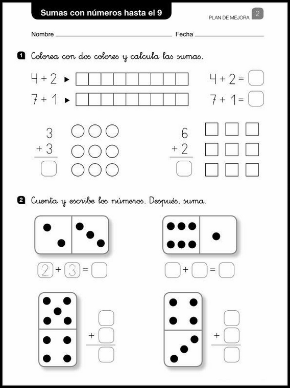 Maths Review Worksheets for 6-Year-Olds 4