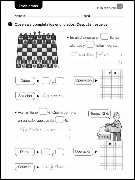 Revisões de matemática para crianças de 6 anos 40