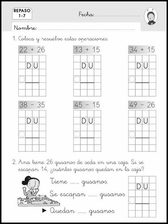 Revisões de matemática para crianças de 6 anos 47