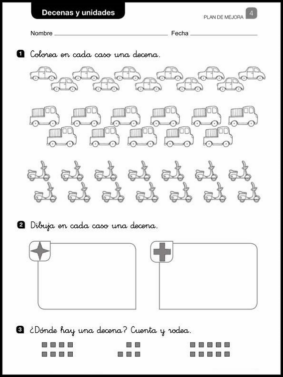 Revisões de matemática para crianças de 6 anos 8