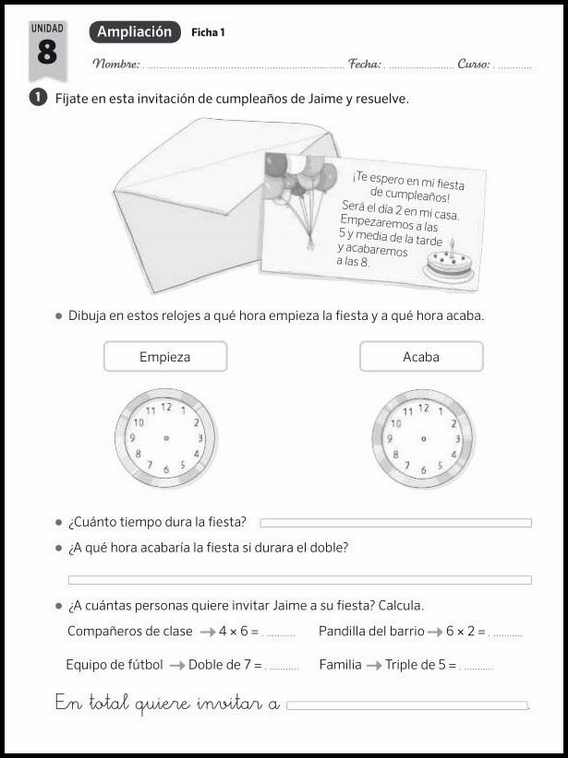 Atividades de matemática para crianças de 7 anos 27