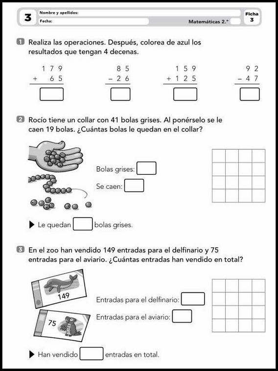 Mathe-Arbeitsblätter für 7-Jährige 3