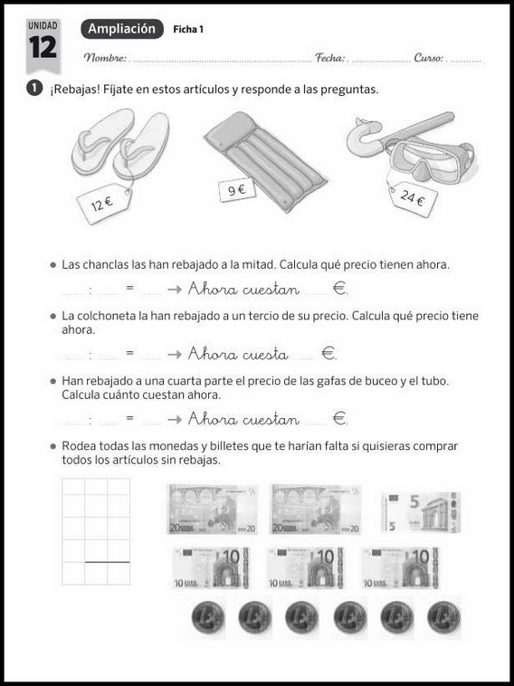 Exercices de mathématiques pour enfants de 7 ans 35