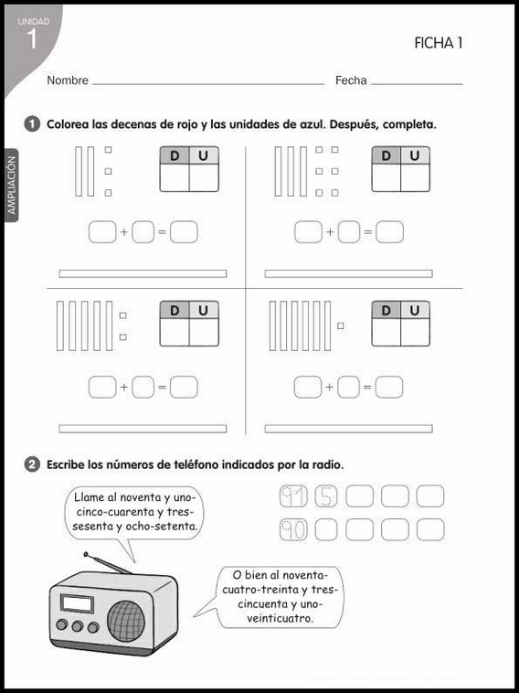 Atividades de matemática para crianças de 7 anos 37