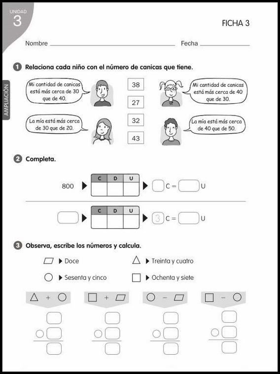 Atividades de matemática para crianças de 7 anos 39