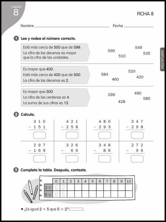 Matematikuppgifter för 7-åringar 44