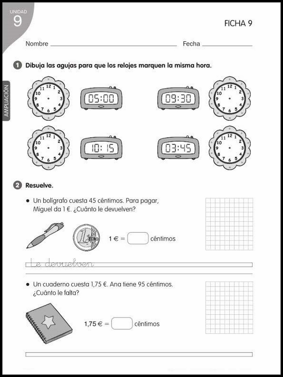 Matematikkoppgaver for 7-åringer 45