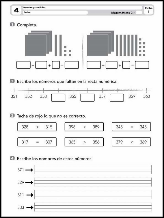 Maths Practice Worksheets for 7-Year-Olds 10