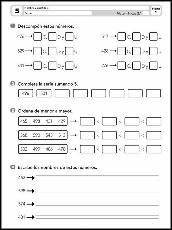 Exercícios de matemática para crianças de 7 anos 13