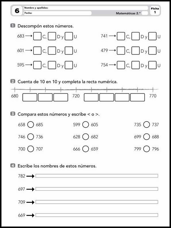 Entraînements de mathématiques pour enfants de 7 ans 16