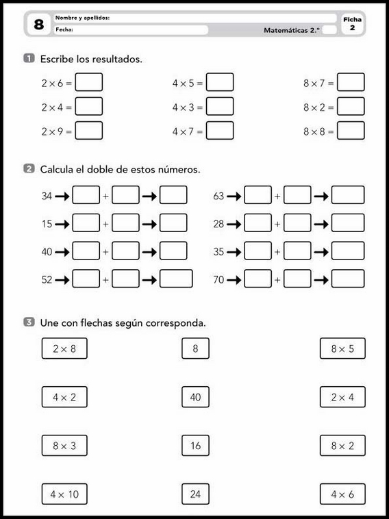 Entraînements de mathématiques pour enfants de 7 ans 23