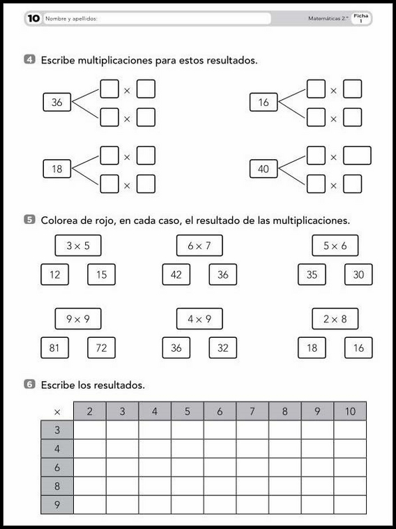 Exercícios de matemática para crianças de 7 anos 29