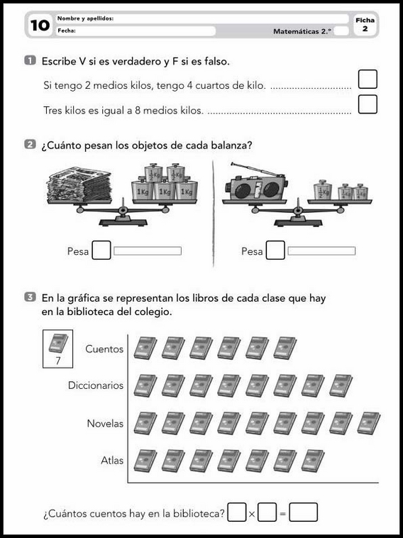 Entraînements de mathématiques pour enfants de 7 ans 30