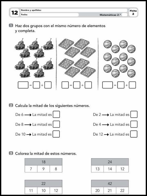 7 años 2º Educacion Primaria Refuerzo 35