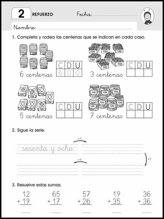 Maths Practice Worksheets for 7-Year-Olds 38