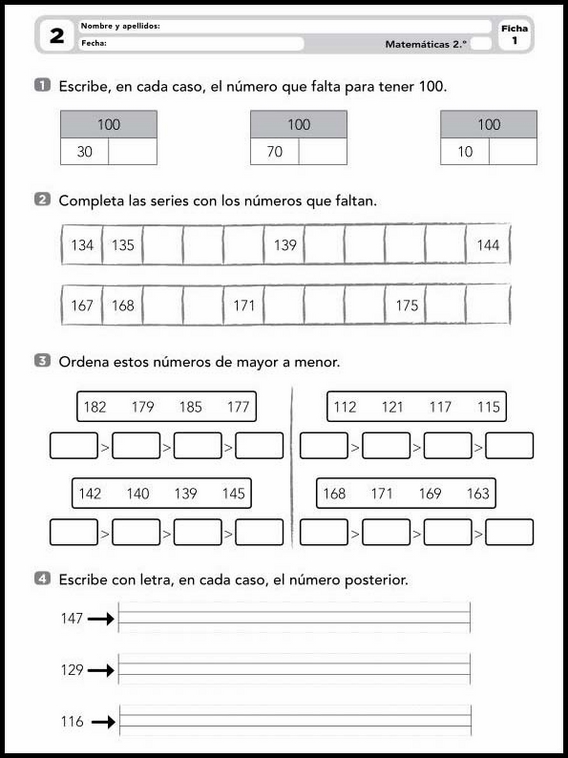 Maths Practice Worksheets for 7-Year-Olds 4