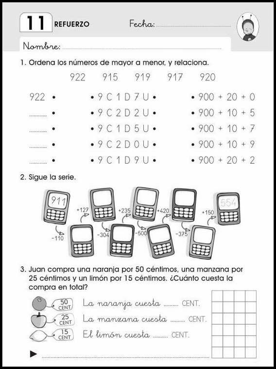 Entraînements de mathématiques pour enfants de 7 ans 47