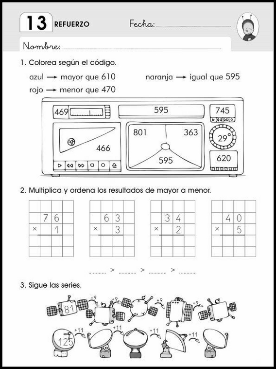 Maths Practice Worksheets for 7-Year-Olds 49